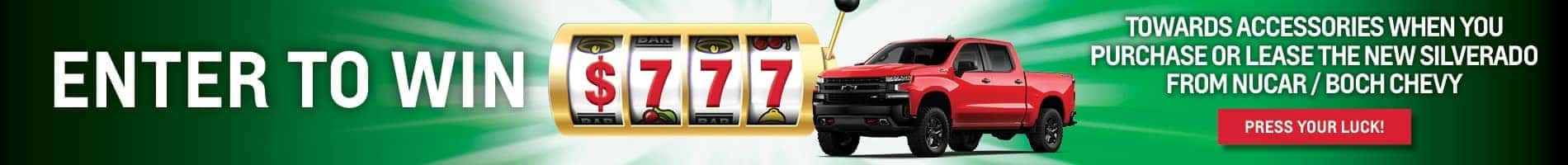 777 Silverado Accessories Banner