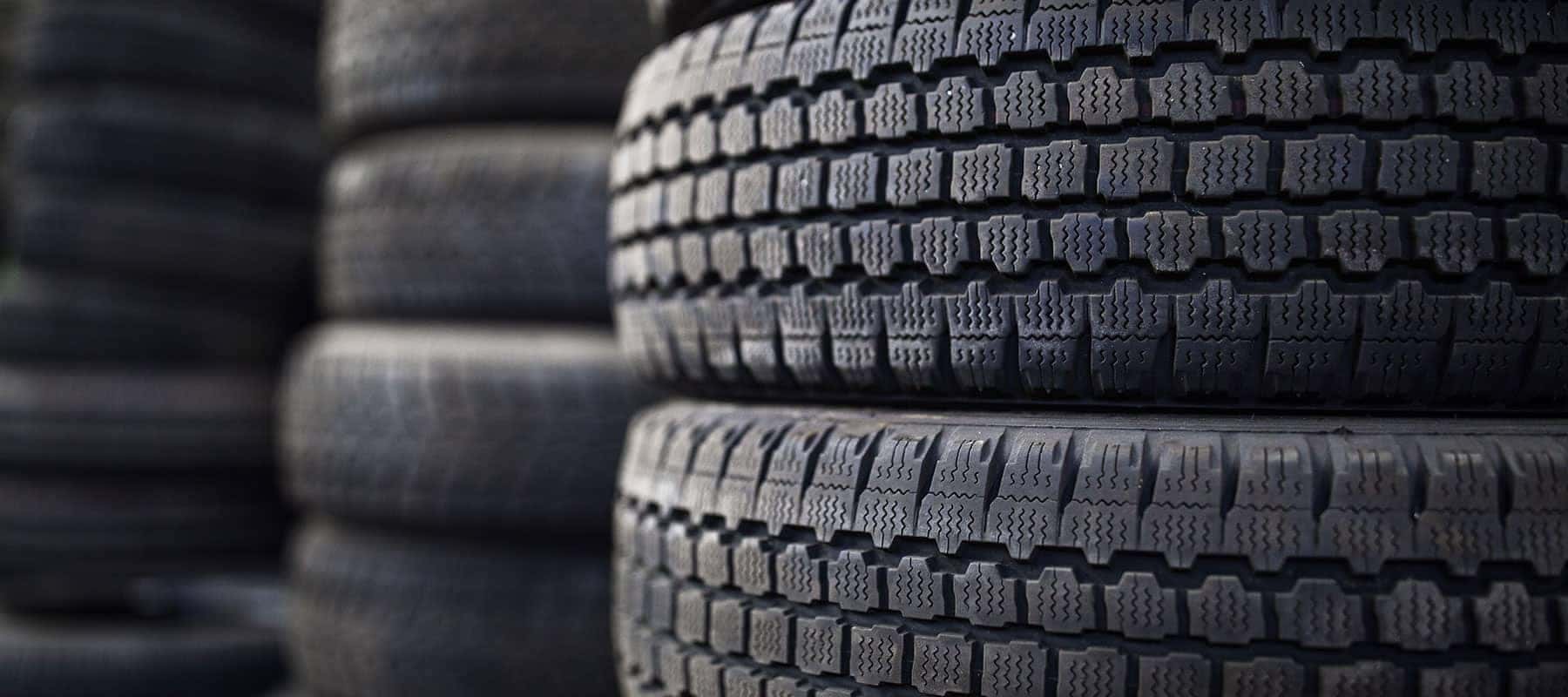 Row-of-tires