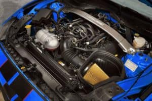 2020 Ford Mustang Under the Hood