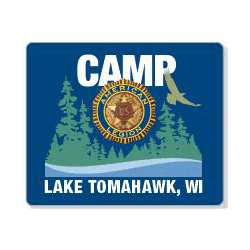 Camp Lake Tomahawk WI logo