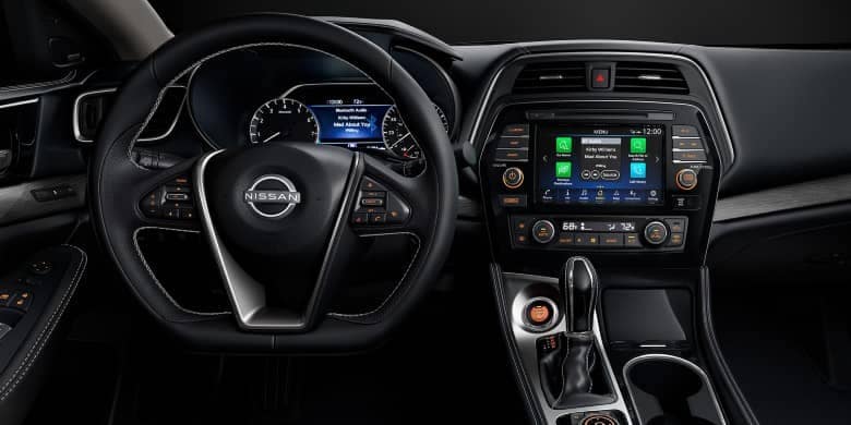 Front dash of a 2023 Nissan Maxima