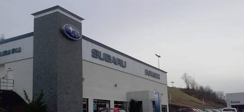 Bowser Subaru Dealership outside view