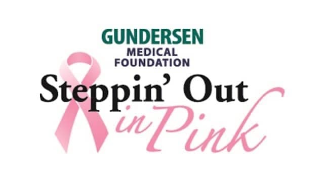 Steppin' Out in Pink logo