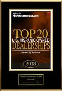 Top 20 US Hispanic Owned Dealerships