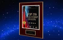 Top 150 Dealerships award