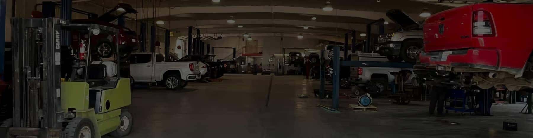 service center bay