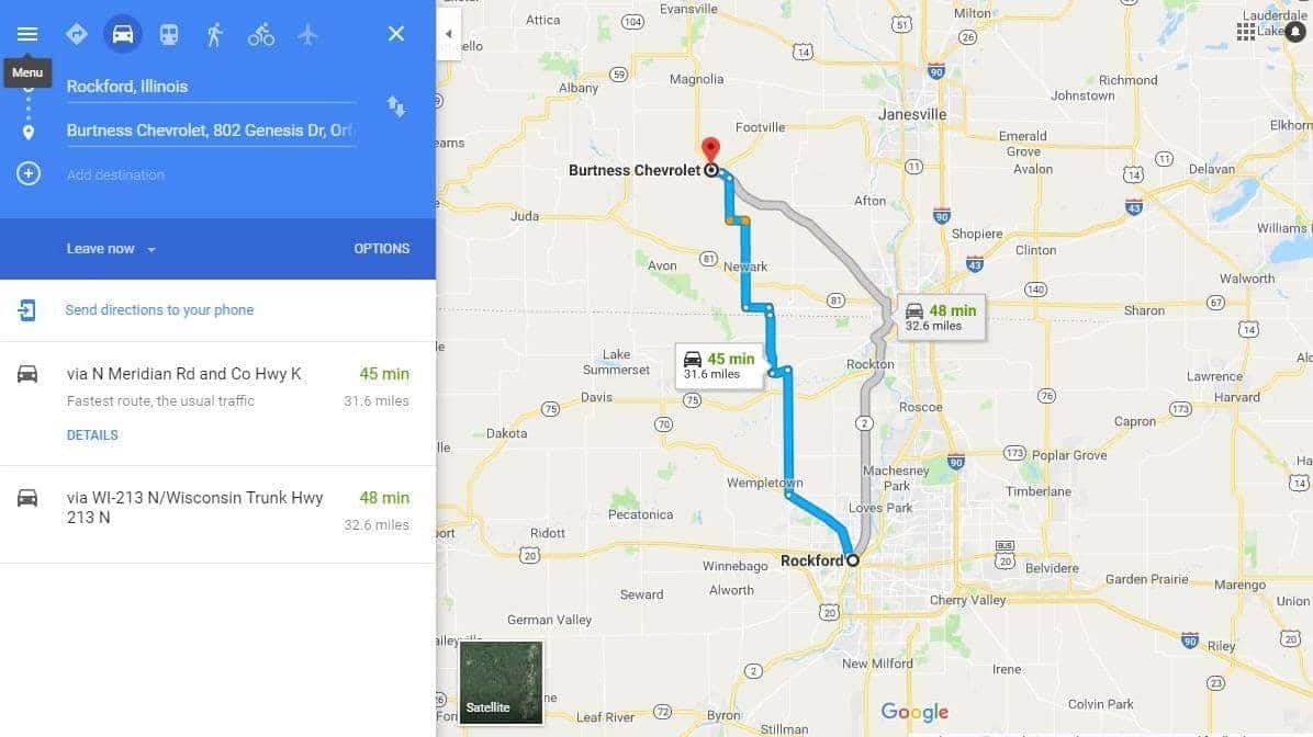 Rockford to Burtness - mobile600x400