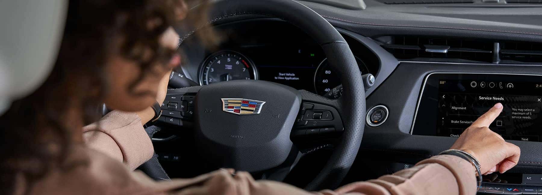 Cadillac driving sales