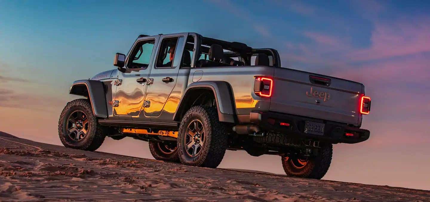 Jeep On Mountain