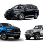 Ram 1500 TRX, Chrysler Pacifica, Jeep Gladiator