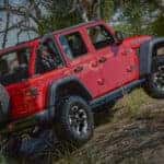 Red Jeep Wrangler 2025