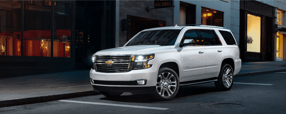 White 2020 Tahoe