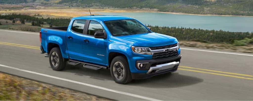 Blue 2021 Colorado