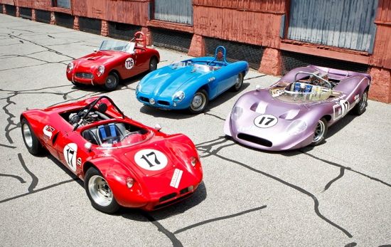 Holman and Moody race cars