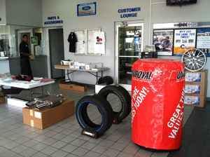 Capital Ford parts department