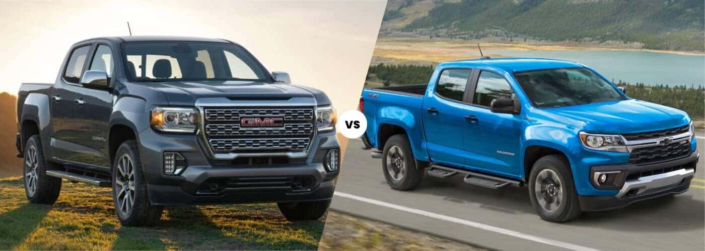 2022 GMC Canyon vs. 2022 Chevy Colorado