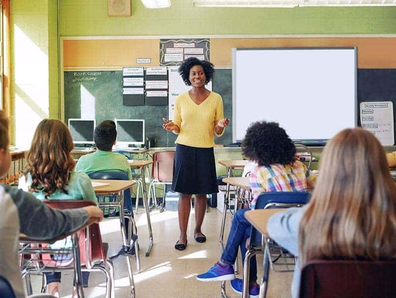 teacher teaching