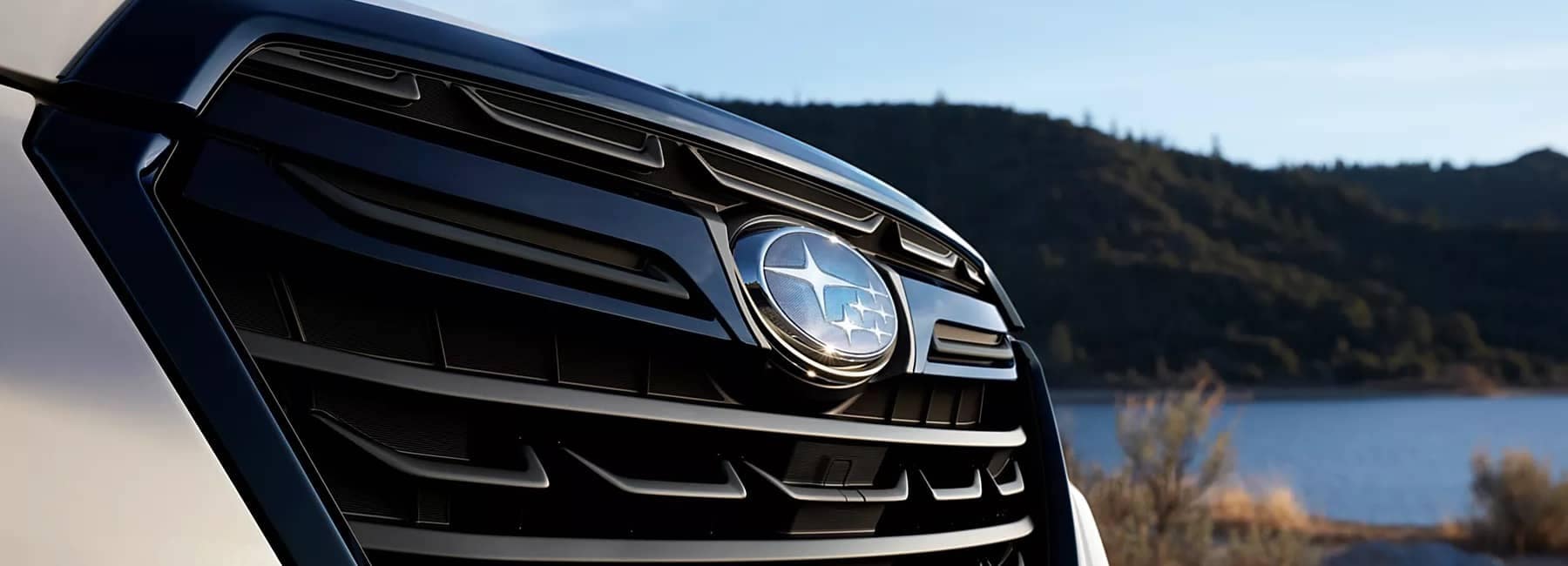 2022 Subaru Forester Sport grille with black finish