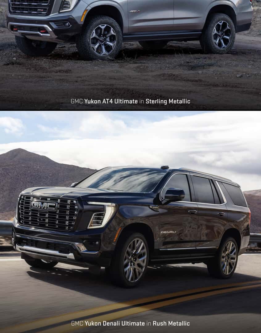 2026 GMC Yukon Denali, AT4 Ultimate, Denali Ultimate