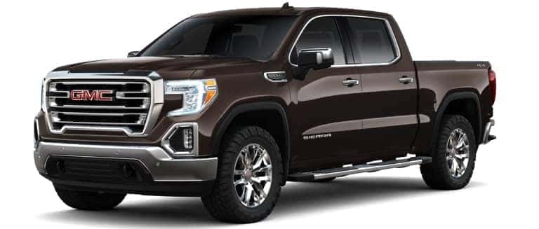 What colors do the 2020 GMC trucks come in?