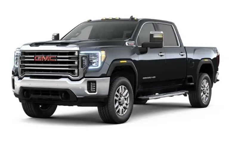 What colors do the 2020 GMC trucks come in?