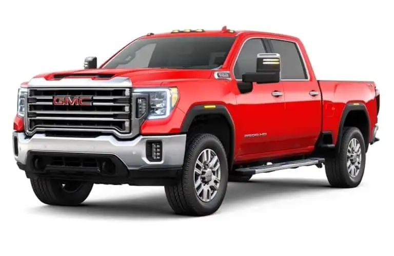 What colors do the 2020 GMC trucks come in?