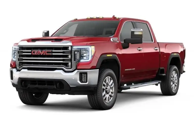 What colors do the 2020 GMC trucks come in?