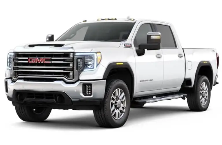 What colors do the 2020 GMC trucks come in?