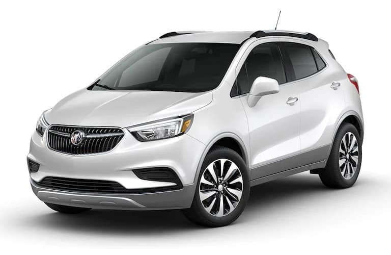 2021 Buick Encore White Front Tricoat