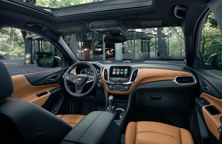 Interior of the 2021 Chevrolet Equinox