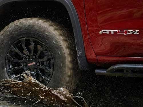 2023 GMC SIERRA 1500 AT4 off-roading