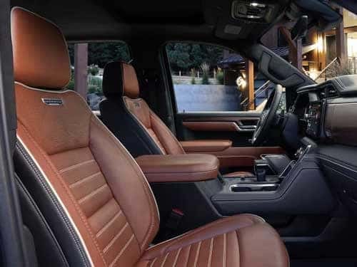 2023 GMC SIERRA 1500 DENALI interior seats