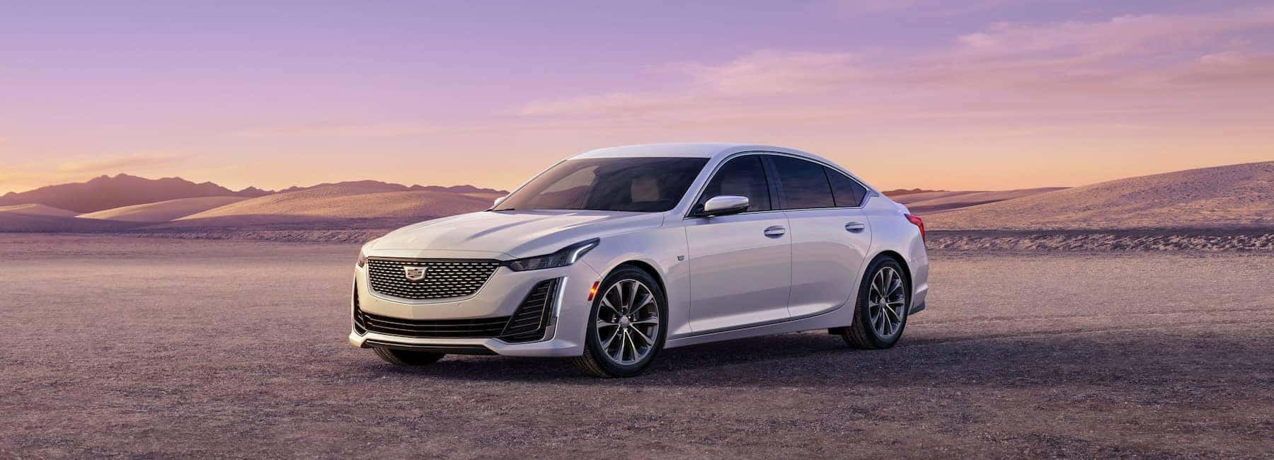 2023 CT5 parked in desert