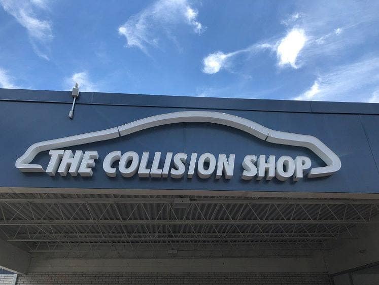 The Collision Shop exterior