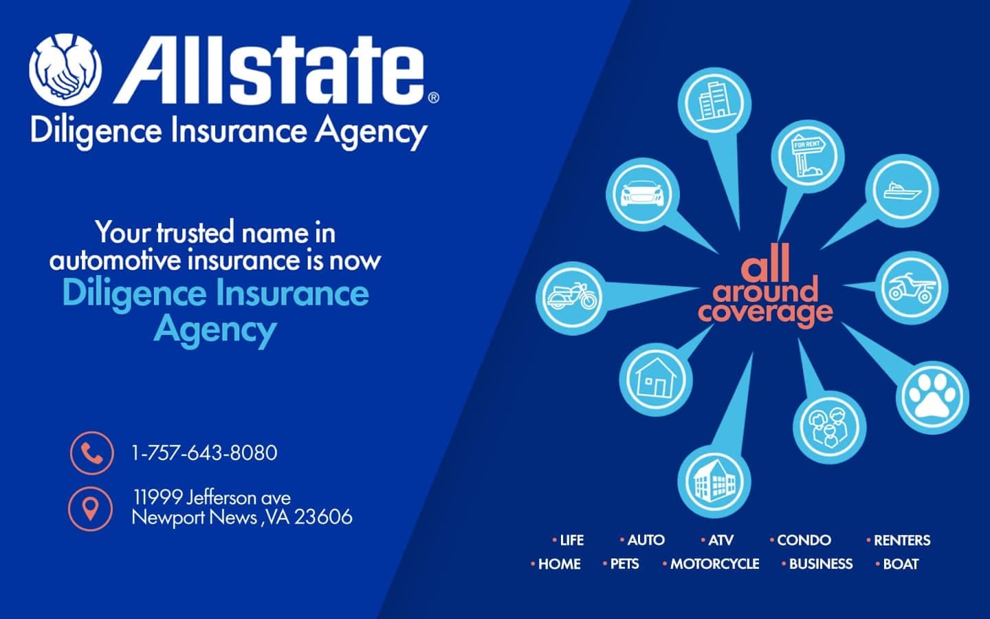 Allstate Diligence Insurance Agency banner
