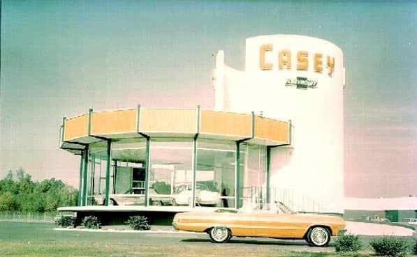 Old Casey Chevrolet dealership image