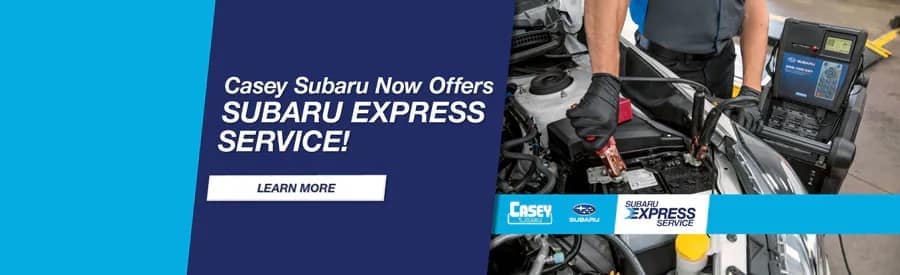 casey subaru offering subaru express service