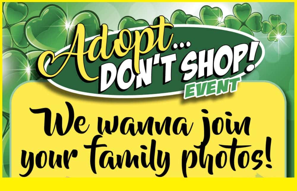 ADOPT DON’T SHOP EVENT