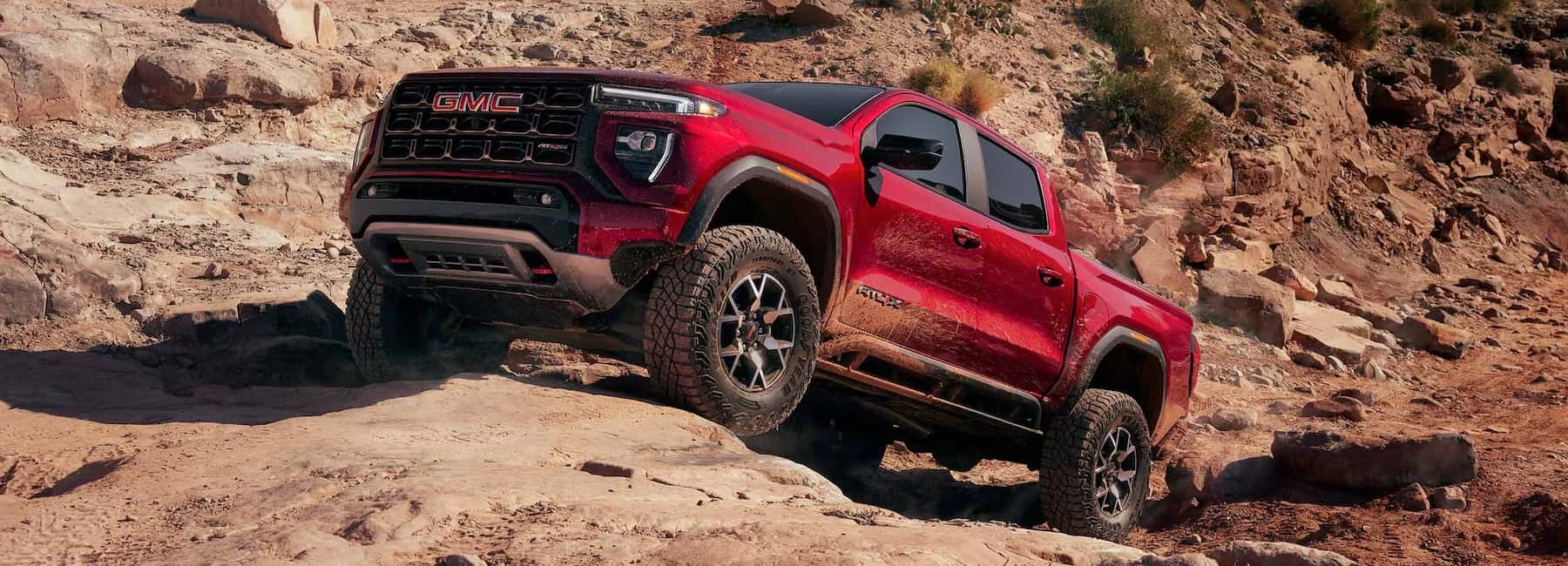 2026-GMC-Canyon-parked-on-red-rocks