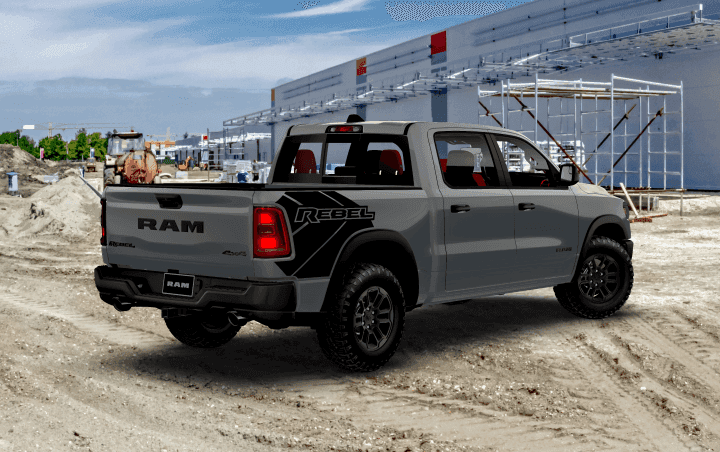 2026 Ram 1500 Rebel: Cargo & Bed Size