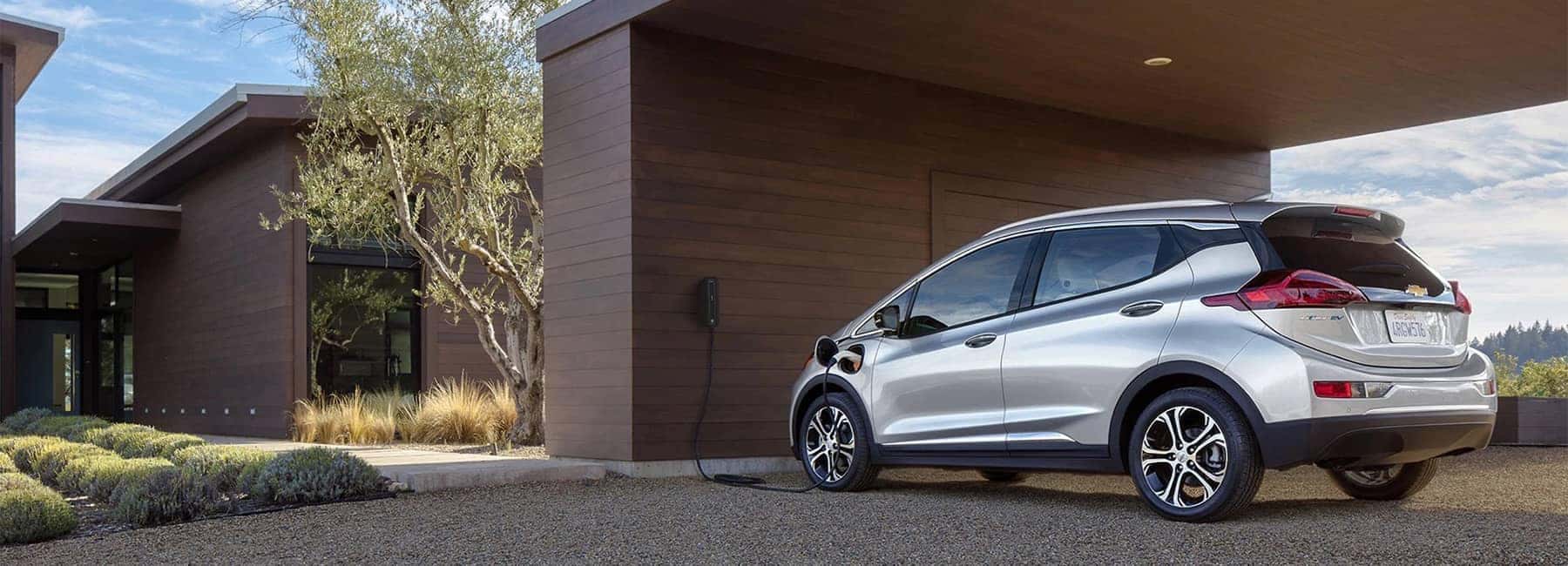 2020 Silver Bolt EV Electric Car Exterior Charging Rear