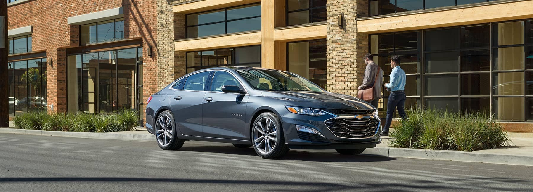2020 Chevy Malibu Midsize Car Front Side View