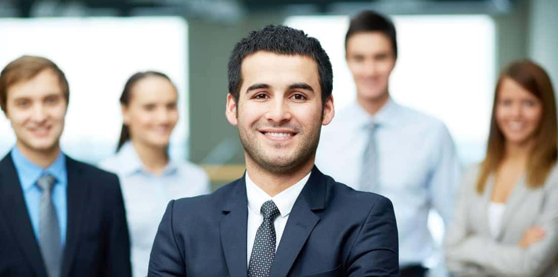 Men and Women in Business Attire