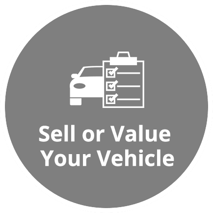 sell or value your vehicle icon homepage