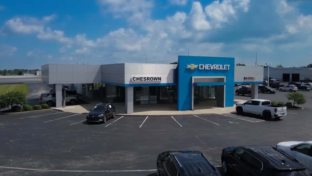 Chesrown Chevrolet GMC of Sidney dealership exterior