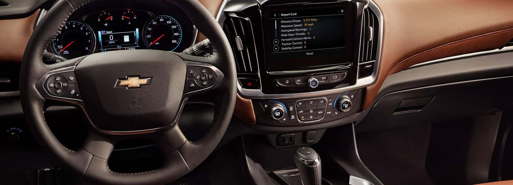 2022 chevrolet traverse interior