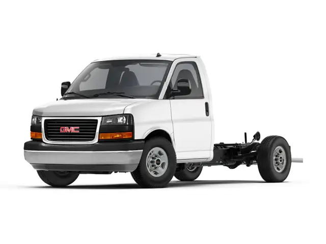 GMC cutaway truck