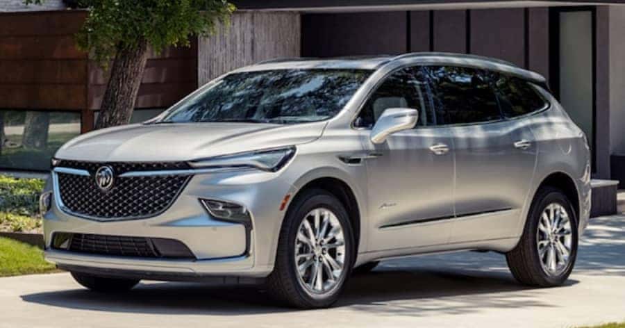 2022 Buick Enclave Gallery_ Parked in Driveway