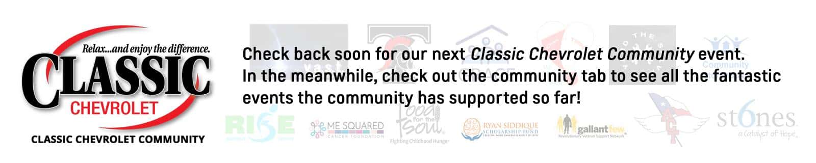 Classic Chevrolet Community Events
