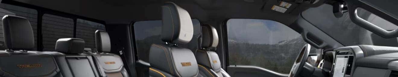 Black/Active Orange Ford F-150
